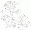 Mähdecks 78478 - Toro 60" Side Discharge Mower (SN: 240000001 - 240999999) (2004) Listas de piezas de repuesto y dibujos DRIVE AND IDLER ASSEMBLY