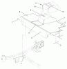 Mähdecks 78478 - Toro 60" Side Discharge Mower (SN: 240000001 - 240999999) (2004) Listas de piezas de repuesto y dibujos FOOTREST ASSEMBLY