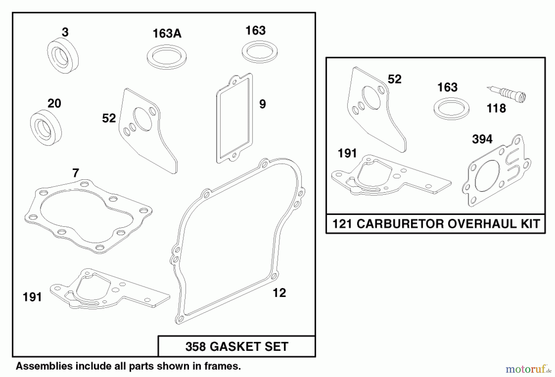  Laubbläser / Laubsauger 62924 - Toro 5 hp Lawn Vacuum (SN: 7900001 - 7999999) (1997) ENGINE BRIGGS & STRATTON MODEL 135202-0263-01 #7