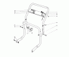 Laubbläser / Laubsauger 62933 - Toro 5 hp Lawn Blower (SN: 2000001 - 2999999) (1982) Listas de piezas de repuesto y dibujos HANDLE ASSEMBLY