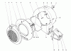 Laubbläser / Laubsauger 62933 - Toro 5 hp Lawn Blower (SN: 4000001 - 4999999) (1974) Listas de piezas de repuesto y dibujos BLOWER ASSEMBLY