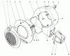 Laubbläser / Laubsauger 62933 - Toro 5 hp Lawn Blower (SN: 7000001 - 7999999) (1977) Listas de piezas de repuesto y dibujos BLOWER ASSEMBLY
