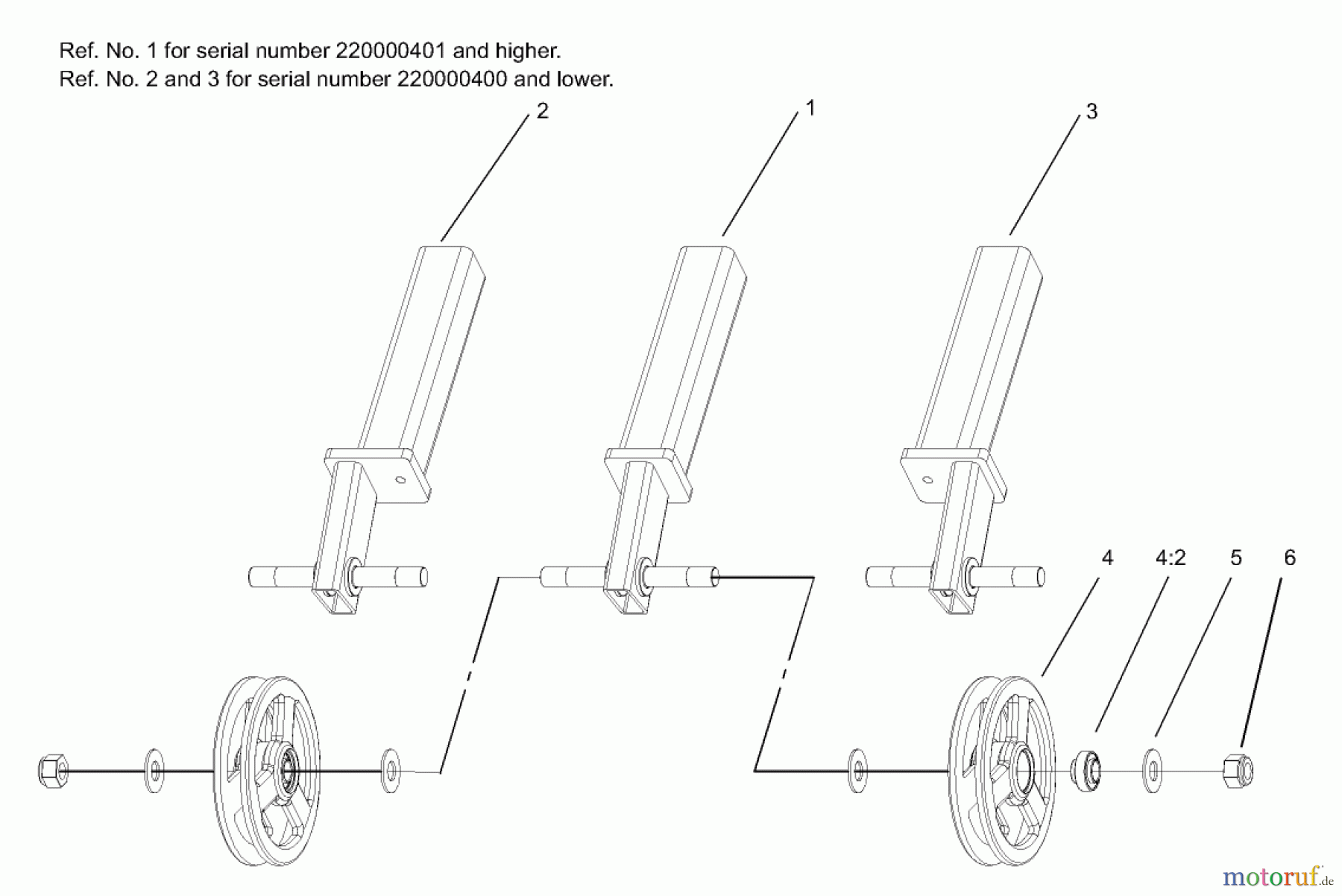  Compact Utility Attachments 106-7611 - Toro Right-Hand Track Tensioner Kit, Dingo TX 425 Wide Track TRACK TENSIONER ASSEMBLY