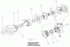 Compact Utility Attachments 22400 - Toro Auger Head, Dingo Compact Utility Loader (SN: 200000001 - 200999999) (2000) Listas de piezas de repuesto y dibujos HYDRAULIC MOTOR ASSEMBLY NO. 98-8256