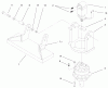 Compact Utility Attachments 22400 - Toro Auger Head, Dingo Compact Utility Loader (SN: 800293 - 899999) (1998) Listas de piezas de repuesto y dibujos AUGER HEAD ASSEMBLY