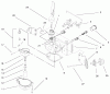 Rasenmäher 11001 - Toro Side Discharge Mower (SN: 7900001 - 7999999) (1997) Listas de piezas de repuesto y dibujos CARBURETOR ASSEMBLY