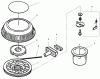 Rasenmäher 11001 - Toro Side Discharge Mower (SN: 7900001 - 7999999) (1997) Listas de piezas de repuesto y dibujos STARTER ASSEMBLY