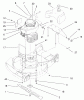 Rasenmäher 11003 - Toro 53cm Walk-Behind Mower (SN: 200000001 - 200999999) (2000) Listas de piezas de repuesto y dibujos ENGINE AND BLADE ASSEMBLY
