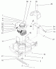 Rasenmäher 11003 - Toro 53cm Walk-Behind Mower (SN: 8900001 - 8999999) (1998) Listas de piezas de repuesto y dibujos ENGINE & BLADE ASSEMBLY