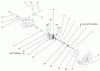Rasenmäher 11003 - Toro 53cm Walk-Behind Mower (SN: 8900001 - 8999999) (1998) Listas de piezas de repuesto y dibujos REAR AXLE ASSEMBLY
