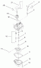 Rasenmäher 11003 - Toro 53cm Walk-Behind Mower (SN: 9900001 - 9999999) (1999) Listas de piezas de repuesto y dibujos CARBURETOR ASSEMBLY
