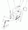 Rasenmäher 22005 - Toro Walk-Behind Mower (SN: 5000001 - 5999999) (1985) Listas de piezas de repuesto y dibujos REMOTE FUEL TANK KIT NO. 39-6880 (OPTIONAL)