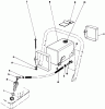 Rasenmäher 22005 - Toro Walk-Behind Mower (SN: 8000001 - 8999999) (1988) Listas de piezas de repuesto y dibujos REMOTE FUEL TANK KIT NO. 39-6880 (OPTIONAL)