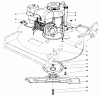 Rasenmäher 22020 - Toro Walk-Behind Mower (SN: 4000001 - 4999999) (1984) Listas de piezas de repuesto y dibujos ENGINE ASSEMBLY (MODEL 22015)