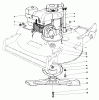 Rasenmäher 22020 - Toro Walk-Behind Mower (SN: 4000001 - 4999999) (1984) Listas de piezas de repuesto y dibujos ENGINE ASSEMBLY (MODEL 22020)