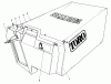 Rasenmäher 22015 - Toro Walk-Behind Mower (SN: 5000001 - 5999999) (1985) Listas de piezas de repuesto y dibujos GRASS BAG ASSEMBLY NO. 11-5609