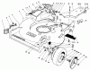 Rasenmäher 22015 - Toro Walk-Behind Mower (SN: 5000001 - 5999999) (1985) Listas de piezas de repuesto y dibujos HOUSING ASSEMBLY (MODEL 22020)