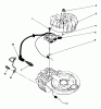 Rasenmäher 22025 - Toro Walk-Behind Mower (SN: 0000001 - 0999999) (1990) Listas de piezas de repuesto y dibujos IGNITION ASSEMBLY (MODEL NO. 47PK9-3)