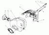 Rasenmäher 22025 - Toro Walk-Behind Mower (SN: 0000001 - 0999999) (1990) Listas de piezas de repuesto y dibujos MUFFLER ASSEMBLY (MODEL NO. 47PK9-3)