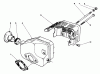 Rasenmäher 22025 - Toro Walk-Behind Mower (SN: 1000001 - 1999999) (1991) Listas de piezas de repuesto y dibujos MUFFLER ASSEMBLY (MODEL NO. 47PL0-3)