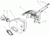 Rasenmäher 22025 - Toro Walk-Behind Mower (SN: 5000001 - 5999999) (1985) Listas de piezas de repuesto y dibujos MUFFLER ASSEMBLY