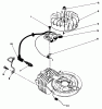 Rasenmäher 22025 - Toro Walk-Behind Mower (SN: 6000001 - 6999999) (1986) Listas de piezas de repuesto y dibujos FLYWHEEL & MAGNETO ASSEMBLY