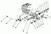 Rasenmäher 22025 - Toro Walk-Behind Mower (SN: 6000001 - 6999999) (1986) Listas de piezas de repuesto y dibujos GOVERNOR ASSEMBLY (MACHINE SERIAL NO. 6003641 & UP)