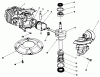 Rasenmäher 22025 - Toro Walk-Behind Mower (SN: 6000001 - 6999999) (1986) Listas de piezas de repuesto y dibujos SHORT BLOCK ASSEMBLY