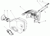 Rasenmäher 22025 - Toro Walk-Behind Mower (SN: 8000001 - 8999999) (1988) Listas de piezas de repuesto y dibujos ENGINE ASSEMBLY MODEL NO. 47PH7 #5