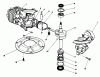 Rasenmäher 22025C - Toro Walk-Behind Mower (SN: 7000001 - 7999999) (1987) Listas de piezas de repuesto y dibujos CRANKSHAFT ASSEMBLY (MODEL NO. 47PG6)