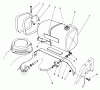 Rasenmäher 22025C - Toro Walk-Behind Mower (SN: 7000001 - 7999999) (1987) Listas de piezas de repuesto y dibujos GAS TANK ASSEMBLY