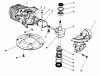 Rasenmäher 22026 - Toro Side Discharge Mower (SN: 2000001 - 2999999) (1992) Listas de piezas de repuesto y dibujos CRANKSHAFT ASSEMBLY (MODEL NO. 47PM1-3)