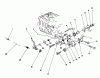 Rasenmäher 22026 - Toro Side Discharge Mower (SN: 2000001 - 2999999) (1992) Listas de piezas de repuesto y dibujos GOVERNOR ASSEMBLY (MODEL NO. 47PM1-3)