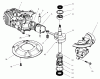 Rasenmäher 22026 - Toro Side Discharge Mower (SN: 230000001 - 230999999) (2003) Listas de piezas de repuesto y dibujos CRANKSHAFT ASSEMBLY