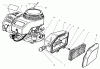 Rasenmäher 22026 - Toro Side Discharge Mower (SN: 230000001 - 230999999) (2003) Listas de piezas de repuesto y dibujos ENGINE ASSEMBLY