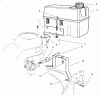 Rasenmäher 22026 - Toro Side Discharge Mower (SN: 220000001 - 220999999) (2002) Listas de piezas de repuesto y dibujos FUEL TANK ASSEMBLY