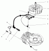 Rasenmäher 22026 - Toro Side Discharge Mower (SN: 220000001 - 220999999) (2002) Listas de piezas de repuesto y dibujos IGNITION ASSEMBLY