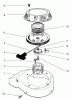 Rasenmäher 22026 - Toro Side Discharge Mower (SN: 220000001 - 220999999) (2002) Listas de piezas de repuesto y dibujos RECOIL ASSEMBLY