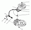 Rasenmäher 22026 - Toro Side Discharge Mower (SN: 4900001 - 4999999) (1994) Listas de piezas de repuesto y dibujos IGNITION ASSEMBLY (MODEL NO. 47PR4-3)