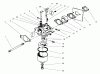 Rasenmäher 22026 - Toro Side Discharge Mower (SN: 9900001 - 9999999) (1999) Listas de piezas de repuesto y dibujos CARBURETOR ASSEMBLY (MODEL NO. 47PT7-3)