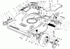 Rasenmäher 22035 - Toro Walk-Behind Mower (SN: 1000001 - 1999999) (1991) Listas de piezas de repuesto y dibujos HOUSING ASSEMBLY (MODEL 22030)