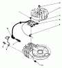 Rasenmäher 22035 - Toro Walk-Behind Mower (SN: 1000001 - 1999999) (1991) Listas de piezas de repuesto y dibujos IGNITION ASSEMBLY (MODEL NO. 47PL0-3)