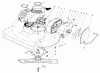 Rasenmäher 22030 - Toro Walk-Behind Mower (SN: 4000001 - 4999999) (1984) Listas de piezas de repuesto y dibujos ENGINE ASSEMBLY (MODEL 22030)