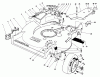 Rasenmäher 22030 - Toro Walk-Behind Mower (SN: 5000001 - 5999999) (1985) Listas de piezas de repuesto y dibujos HOUSING ASSEMBLY (MODEL 22035)