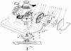 Rasenmäher 22035 - Toro Walk-Behind Mower (SN: 6000001 - 6999999) (1986) Listas de piezas de repuesto y dibujos ENGINE ASSEMBLY (MODEL 22035)