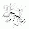 Rasenmäher 22035 - Toro Walk-Behind Mower (SN: 6000001 - 6999999) (1986) Listas de piezas de repuesto y dibujos GAS TANK ASSEMBLY