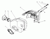 Rasenmäher 22035 - Toro Walk-Behind Mower (SN: 6000001 - 6999999) (1986) Listas de piezas de repuesto y dibujos MUFFLER ASSEMBLY