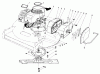 Rasenmäher 22035 - Toro Walk-Behind Mower (SN: 7000001 - 7999999) (1987) Listas de piezas de repuesto y dibujos ENGINE ASSEMBLY (MODEL 22035)