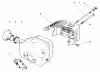 Rasenmäher 22030 - Toro Walk-Behind Mower (SN: 7000001 - 7999999) (1987) Listas de piezas de repuesto y dibujos ENGINE ASSEMBLY MODEL NO. 47PG6 #5