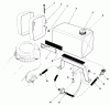 Rasenmäher 22035 - Toro Walk-Behind Mower (SN: 7000001 - 7999999) (1987) Listas de piezas de repuesto y dibujos GAS TANK ASSEMBLY